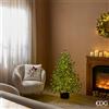 Enzo De Gasperi EDG Enzo De Gasperi Pino Lucciole 1000 Rice Led con Vaso H120 cm
