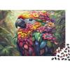 6N2X9A4S Pappagallo Tropicale Puzzle 1000 Pezzi Puzzle per Adulti Carta Uccello Colorato Foresta Pluviale Relax Famiglia Idea Regalo 38x26cm/1000pcs