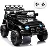 Garvee Auto Fuoristrada Elettrica per Bambini 12V, Telecomando, Nero