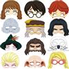JOJOZEER Maschere di super eroe 12 pezzi cosplay dress up maschera supereroe decorazione di compleanno Halloween Party decorazioni