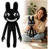 HBSFBH Animal Bambola, 25 cm Ospedale veterinario Peluche, A-nimal H-ospital Peluche Coniglio Nero, Animal Giocattolo di Peluche, Peluche Personaggi Hospital, Regali per Ragazzo e Ragazza