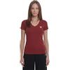 Guess Mini Triangle - T-Shirt Donna Scollo a V