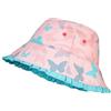 Playshoes Cappello Da Sole Con Protezione Uv, Copricapo con cuffia da bagno Bambine e ragazze, Farfalle, 51