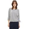 TOM TAILOR Denim Maglietta da Donna, 34744 - Small Navy White Stripe, XL