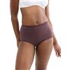 Sloggi Slip da Donna Basic+ Maxi C4p (Confezione da 4), Combinazione Marrone, 44