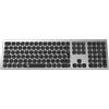 KeySonic KSK-8023BTRF - Tastiera - dimensioni reali