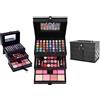 Zmile Cosmetics Astuccio per cosmetici Zmile Vegan Tiered Black Cosmetic Case - 4038432014452