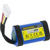 PATONA 6725, Batteria ricaricabile, blu, JBL, Charge 4, ioni di litio (Li-ion), 10200 mAh