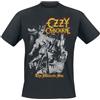 Ozzy Osbourne sin Tribute Uomo T-Shirt Nero 100% Cotone Regular