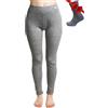 Merino.tech Pantaloni Lana Merinos Donna - 100% Intimo Termico + Calzini | Intimo termico donna in lana Merino, per trekking, sci e outdoor, non irrita la pelle, termoregolatore, anti-odore