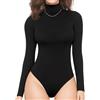 ALGALAROUND Body termico da donna, a maniche lunghe, con collo alto, a maniche lunghe, con colletto alto, basic, maglietta a maniche lunghe, per donne 2025