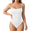 ALGALAROUND Body da donna con scollo quadrato, Cami Basic, senza maniche, maglietta sexy estiva 2026