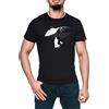 Luxogo Sandman - When You Fall, You Fly Uomo Nero T-Shirt Maglietta Maniche Corte Men's Black T-Shirt