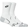 ASICS Calzini unisex Court+ Tennis Crew (confezione da 1), 100 bianco brillante, L