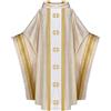 VPQILH Costume Halloween Donna Costume da Chiesa Unisex Mantello Donna paramenti Sacerdote clero Casula Cattolica di Massa Abito con Vintage Stampato Poncho Chiesa Cattolica Padre Sacerdote Casel Robe
