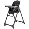 Peg Perego Seggiolone Prima Pappa Follow Me True Black di Peg Perego