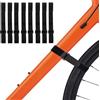 YUBBYSTU 8pieces Cinghie di Fissaggio,per Portabici Regolabili Bike Wheel Stabilizer,Cinghie con Ideali per il Trasporto in Auto,Organizzatore di Corde