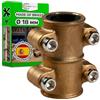 ONIX TECH Fascetta di Tenuta per Tubo in Rame Ø 18 mm in Due Pezzi - MADE IN SPAIN | Garanzia di 5 Anni - ONIX TECH