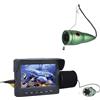 BJdfgE Video Fish Finder Monitor LCD IPS da 4,3 pollici Kit telecamera for la pesca con visione notturna a LED 6 pezzi for sul ghiaccio subacquea invernale(15m Cable)