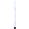 Pjeghbvop Lampada da libro a LED USB girevole a 360 gradi, con flessibile, bianco A