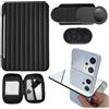 Generic Smart Phone fotocamera specchio riflesso clip kit telecomando senza fili | Telefono Shot Riflessione Specchio Clip Kit Rotazione 360 Gradi Accessori Cellulare per Outdoor Viaggi Fotografia Selfie Shot