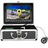 BJdfgE Fish Finder da 9 pollici Telecamera subacquea for la pesca 1080P 15 LED bianchi + lampade a infrarossi con batteria 4500 mA for ghiaccio/mare(30m cable)
