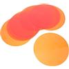 Zerodeko 15 Pezzi Filtro Luce Calda Rotondo 4, 7' Adesivo in Pet per | Arancia, Correzione Colore per Eventi e Soggiorno, Flessibile e Rimovibile