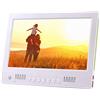CASEGO Cornice fotografica digitale intelligente, display IPS ad alta definizione, supporta schede USB e SD, riproduzione fluida senza ritardi (White Green)