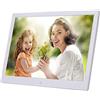 CASEGO Cornice digitale da 15 pollici, display IPS, lettore video multifunzione, prestazioni stabili e funzionamento semplice