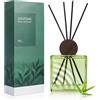 DIUFJAG 200ml - Bamboo,Aroma di Bambù Profumatore per Ambienti,Diffusore Profumo Ambiente con 8 Bastoncini,Reed Diffuser Fragranze per Bagno,Appartamento