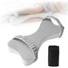 MIUUIPI Cuscino ortopedico per ginocchia extra large per chi dorme sul fianco, cuscino in memory foam, cuscino di grandi dimensioni tra le gambe, per alleviare il dolore all'anca e alla schiena