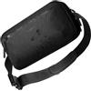 hk Borsa Tracolla Uomo Impermeabile, Borsa a Tracolla Petto Unisex Leggera | Borsello Uomo Minimalista con Porta iPad mini 2,7L per Viaggi, Trekking, Lavoro e Uso Quotidiano, Nero