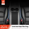 YZ Per Tesla Modello 3 Y Highland Juniper Seggiolino Auto Gap Filler Cucitura Laterale Spina Striscia Styling Sedile Gap Striscia di Riempimento a prova di Perdite