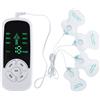 Hailicare Stimolatore muscolare elettrico 6 modalità Mini massaggiatore cervicale per colonna vertebrale Dispositivo di massaggio meridiano per il corpo per elettroestimulador antidolorifico
