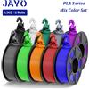 JAYO Filamento 3D JAYO PLA +/PLA Meta/PLA Opaco/PLA PLUS 2.0/ PLA 1.75MM 5 Rotoli Filamento stampante 3D Coloful Neatly Wound 1.1KG