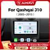 Ainavi Lettore Multimediale per Auto Ainavi per Nissan Qashqai J10 2005-2015, Radio con CarPlay Wireless e Android Auto, 2Din
