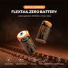 flextailgear Batteria FLEXTAIL ZERO - Batteria Ricaricabile Li-ion RCR123A ad Alte Prestazioni Compatibile con Prodotti Serie ZERO