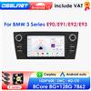 OSSURET 2 Din Android autoradio Stereo lettore multimediale GPS Navi per BMW serie 3 E90 E91 E92 E93 2006-2012 RDS 7 pollici RDS Carplay