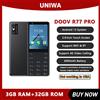 UNIWA DOOV R77 pro 4G Smart Touch Screen Tastiera da 2,8 pollici Telefono cellulare 3 GB + 32 GB 3000 mAh Android 13 Whatsapp