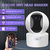 N_eye Telecamera di Sicurezza Intelligente per Casa 8MP 4K, Telecamera IP Pan-Tilt 2 Milioni di Pixel, Tracciamento Automatico AI, Visione Notturna, Telecamera CCTV di Sicurezza