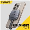 ESSAGER Custodia SSD Essager magnetica 2230 M.2 NVMe Adattatore esterno da 10 Gbps M.2 a USB tipo C per iPhone 16 15 Pro Max Pro MacBook