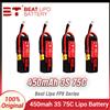 BETAFPV BEAT 3S 450mAh 75C 11.1V LiPo Batteria XT30 Per Betafpv Pavo20 Pro RC Quadcopter FPV Racing Drone
