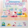 Bandai Giocattolo Gacha in Capsule con Personaggi Sanrio, Hello Kitty, Hangyodon, Cinnamoroll, Miniature da Collezione, Decorazione da Scrivania, Regalo
