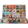 Bandai Set da 35 Carte Collezionabili One Piece Versione Manga Inglese OPCG Replica Shanks Sakazuki Roger Nika Luffy Kuzan Enel Gioco Anime