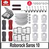 roborock Accessori Roborock Saros 10 parti per aspirapolvere robot Rullo principale Spazzola laterale Filtro Hepa Sacchetto per la polvere in tessuto