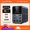 Wanptek Alimentatore da laboratorio regolabile 30 V 10 A con protezione da cortocircuito OCP CA 220 V/110 V Commutazione automatica, corrente preimpostata