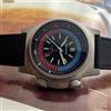 MERKUR NUOVO Merkur Dual Crown Pilot Skin Orologio subacqueo 100m Retro Manuale Orologi meccanici per uomo Orologio Vintage 42mm Reloj Hombre