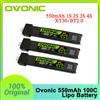 BETAFPV Batteria Lipo OVONIC 550mAh 100C 1S 2S 3S 4S per quadricottero RC FPV Racing Drone con spina BT2.0 / XT30
