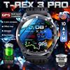 GUHUAVMI 2025 Nuovo T-Rex 3 Pro GPS militare Smart Watch GNSS dual-band integrato e mappe offline Bussola 860mAh Batteria 10ATM Swim Smart Watch