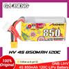 BETAFPV GAONENG 850mAh 4S GNB LiHV 15.2V 120C XT30 LiPo Batteria per droni brushless FPV da 2,5 a 4 pollici Racing Freestyle Cinewhoop